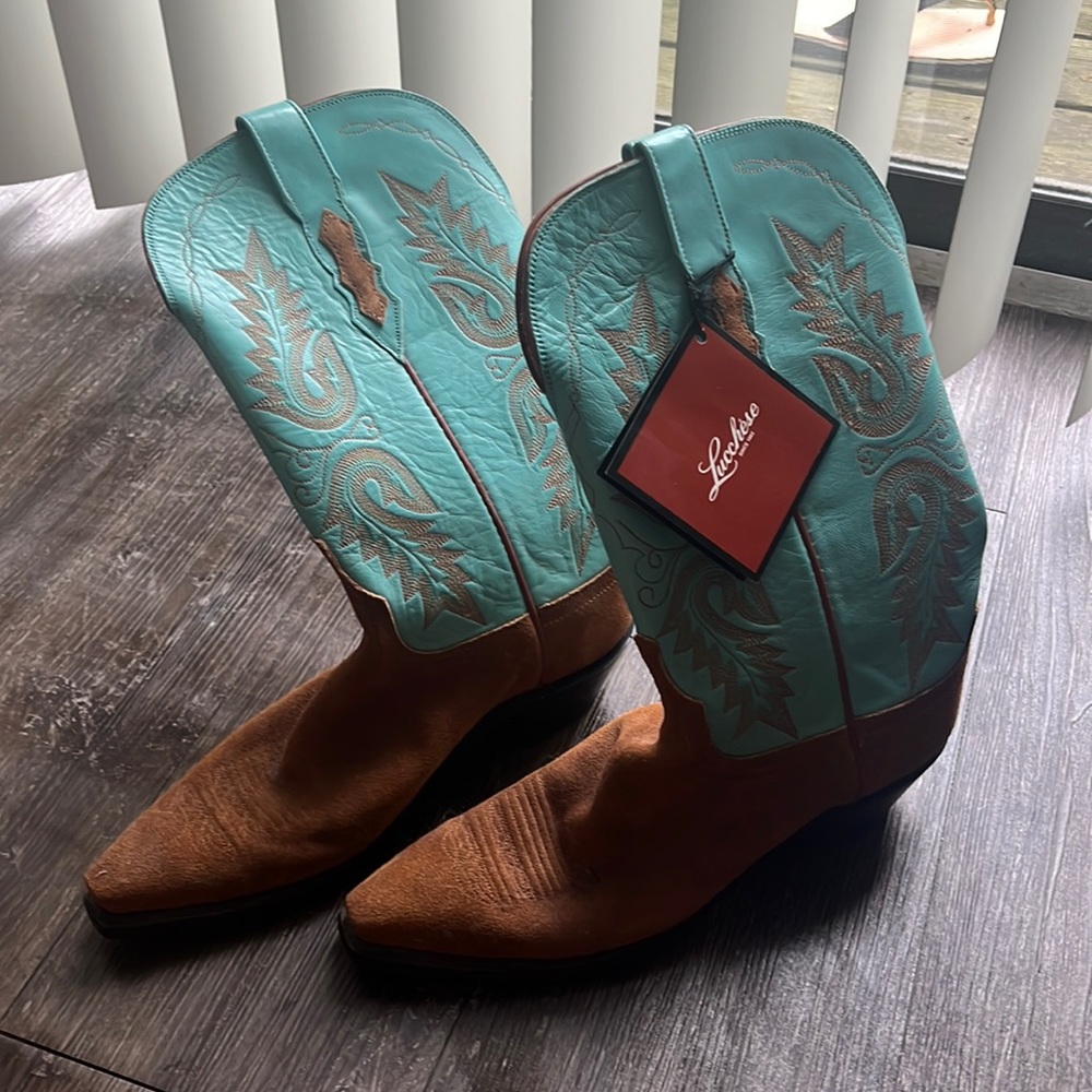 1883 by Lucchese  Leather Boots
